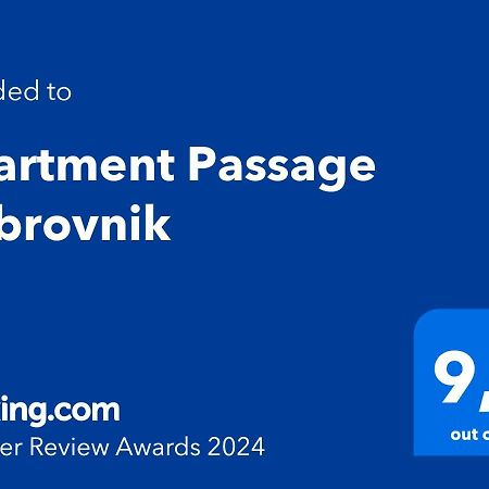 Apartment Passage Dubrovnik Eksteriør bilde